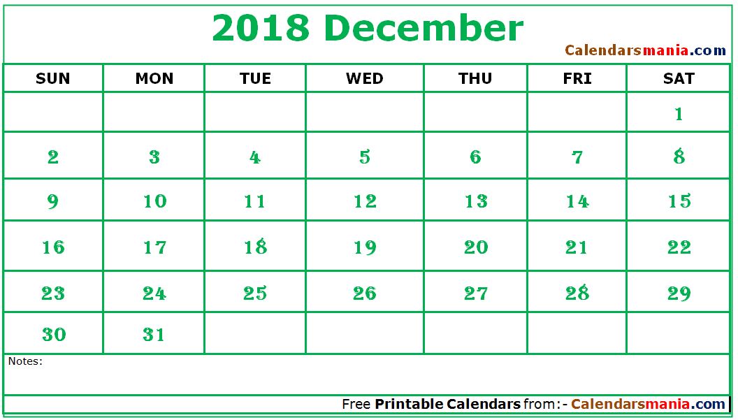 december-2018-editable-calendar