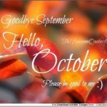 Goodbye September Hello October Images