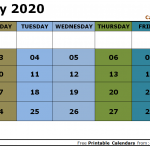 February 2020 Calendar Designs