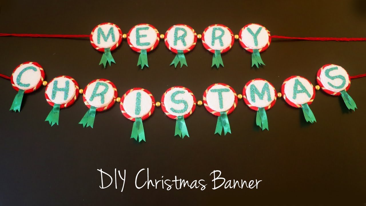 Merry Christmas Banner Background