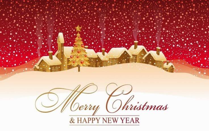merry christmas and happy new year messages for cards